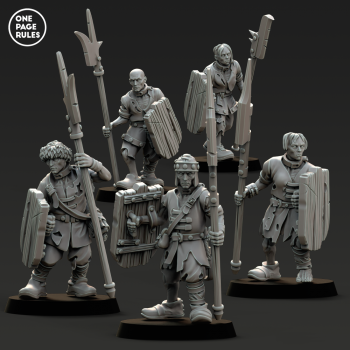 Vampiric Halberd Soldiers (5 Models)