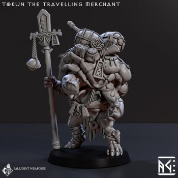 Tokun the Travelling Merchant (Jadeshell Turtlekin)