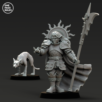 Vampiric Halberd Lord with Pet (2 Models)