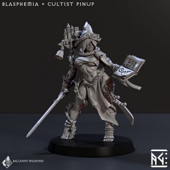 Blasphemia Daughter of Decay - Cultist Pinup (Rodburg Cultists of Melmora)