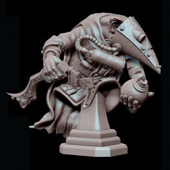 FANTASY WWII REICH RATMAN (POISONER) BUST