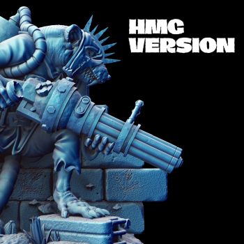 FANTASY WWII REICH RATMAN (HMG) 75MM