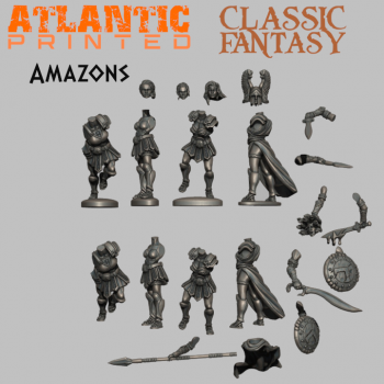 Classic Fantasy Amazons