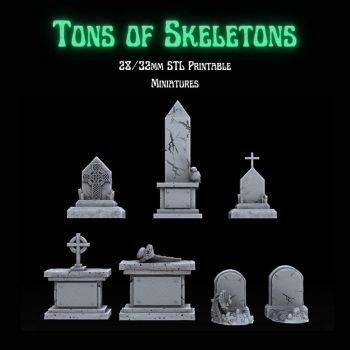 Tons of Skeletons: Tombs