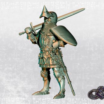 "Bertrand du Guesclin on foot"