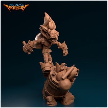 Goblin Splodey Gyk, Jumping on Barrel!