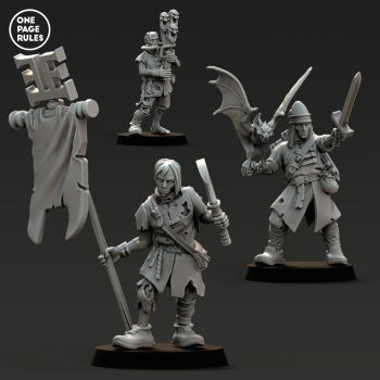 Vampiric Command Soldiers (3 Models)