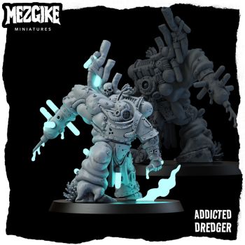 Addicted dredger (physical miniature)