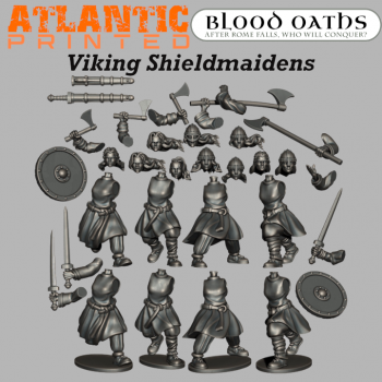 Viking Shieldmaidens - Puddle Bases