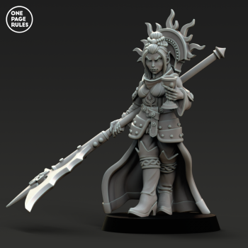 Vampiric Halberd Lady (1 Model)