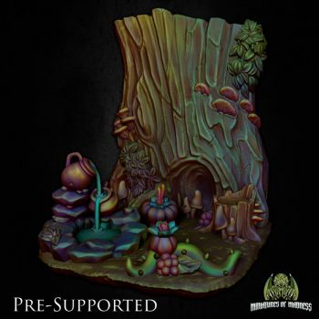 Satyr Scenery [PRE-SUPPORTED] Forest Nature Diorama